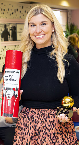 Ashley VanSickle, proud NIU College of Education alumna.