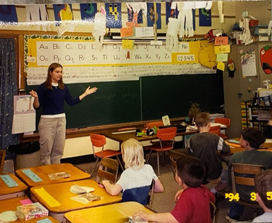 Selina Bartels, student-teacher