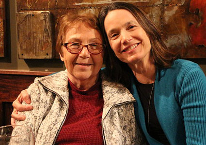 Sassone and Wilma Miranda, her first department chair.