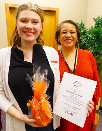 Courtney Schoen and Deetra Sallis