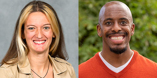 Gudrun Nyunt and Quortne Hutchings