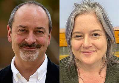 Paul Wright and Stephanie Dietrich