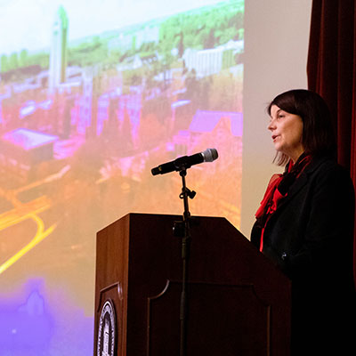 NIU President Lisa Freeman