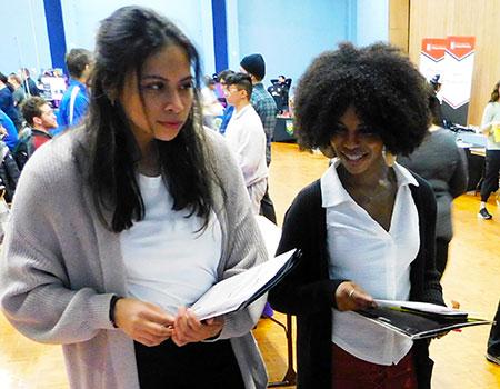 Monica Maravilla and Yordanos Gardner