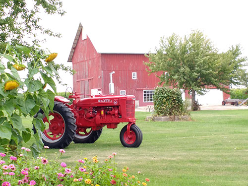 George Babos plans to repair computers in his barn to help keep him busy in retirement.