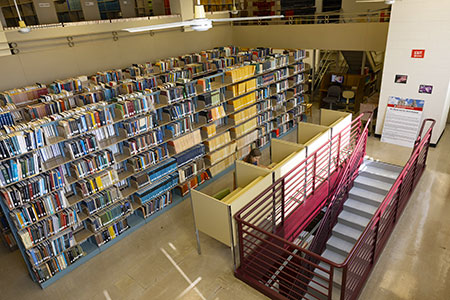 NIU Founders Memorial Library.