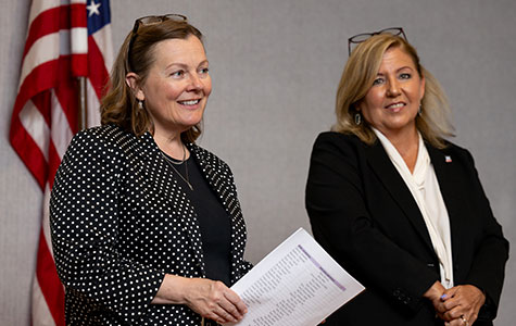 Vicci Gartner and Jennifer Johnson