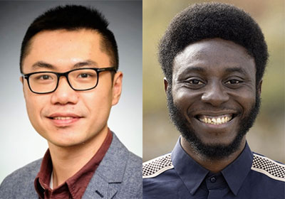 Peitao Zhu and Babatola Arogundade.