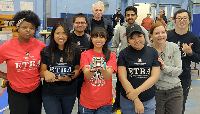 Front row, from left: Faith Bitok, Aye Myat Mon, Yen-Jung Chen, Sri Novita Yanda and Judy Puskar. Back row, from left: Saurav Mukhopadhyay, Michael Tscholl, Omar Alshuredah and Lida Niu.