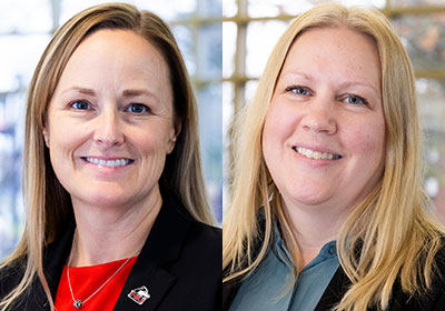 Amy Buhrow and Carrie Zack