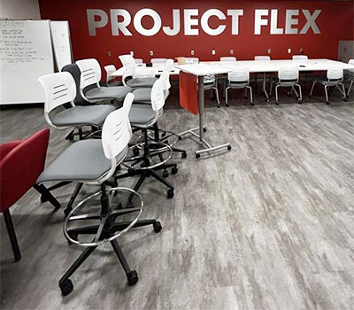 Project FLEX now has lab space in Anderson Hall.