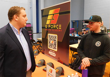 KNPE students make connections to possible jobs and internships.