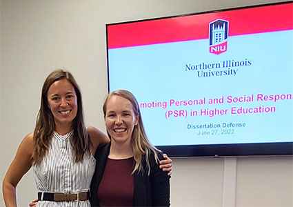 Jenn Jacobs and Karisa Kuipers