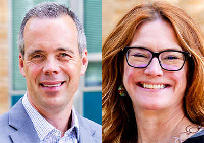 Todd Gilson and Carolyn Pluim
